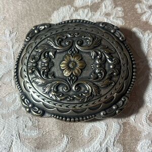 Western Metal Belt Buckle